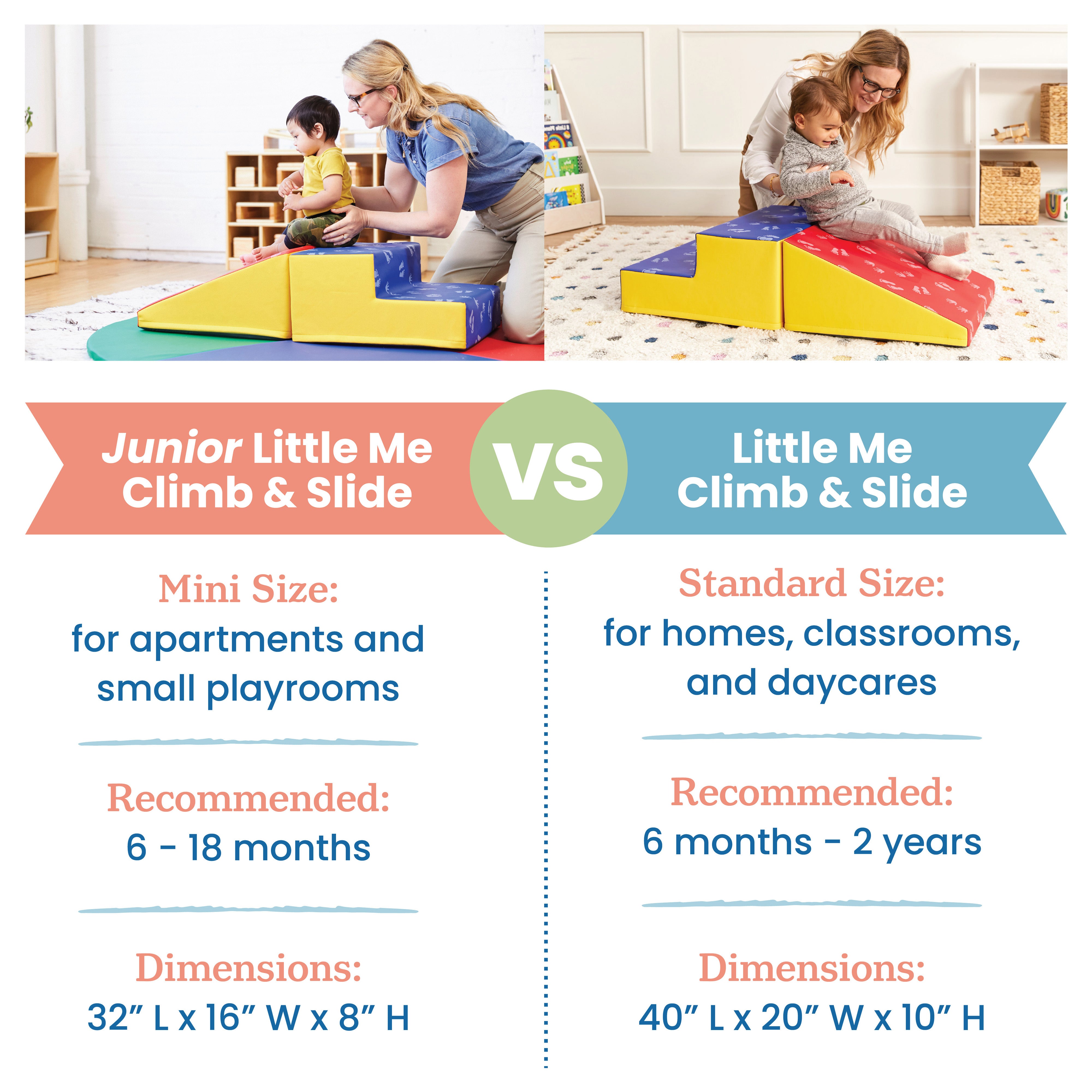 SoftZone Junior Little Me Climb and Slide - Hands and Feet