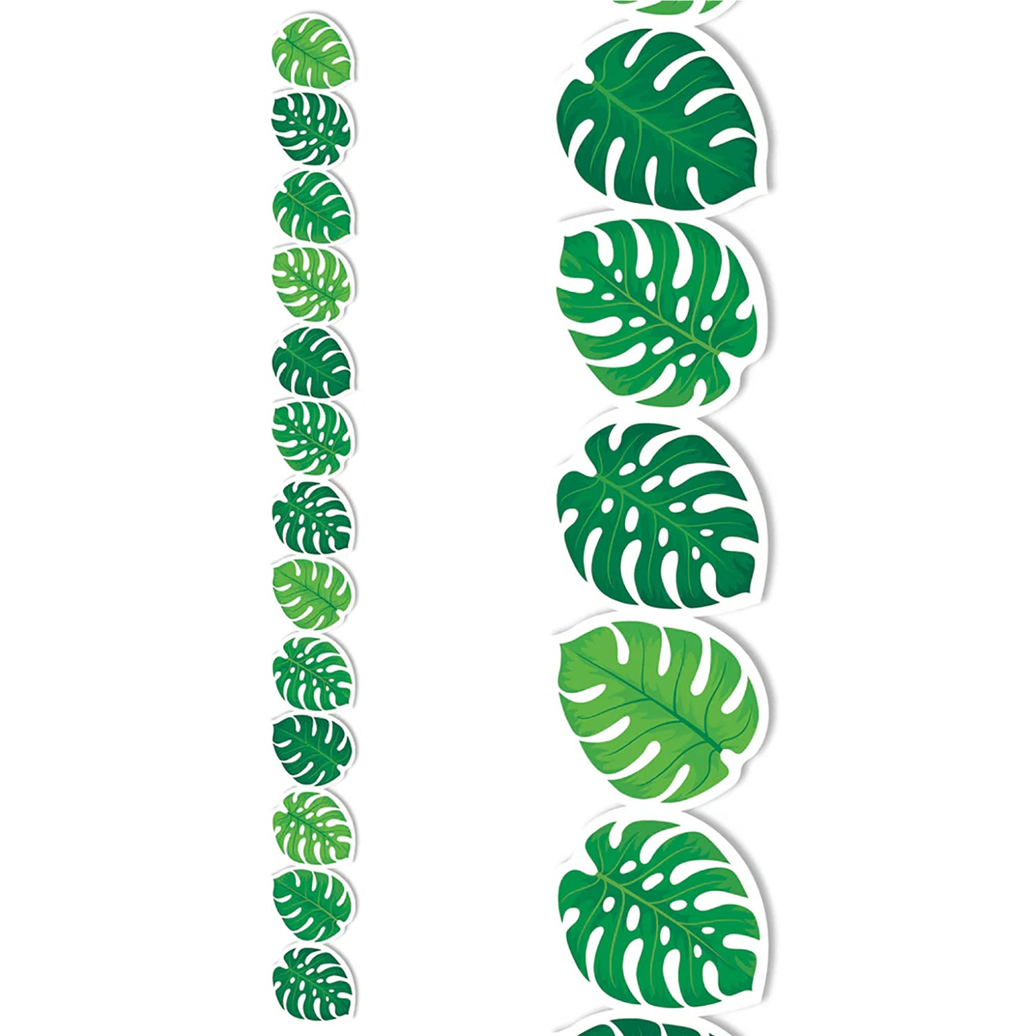 Palm Paradise Monstera Leaves EZ Border™, 48 Feet