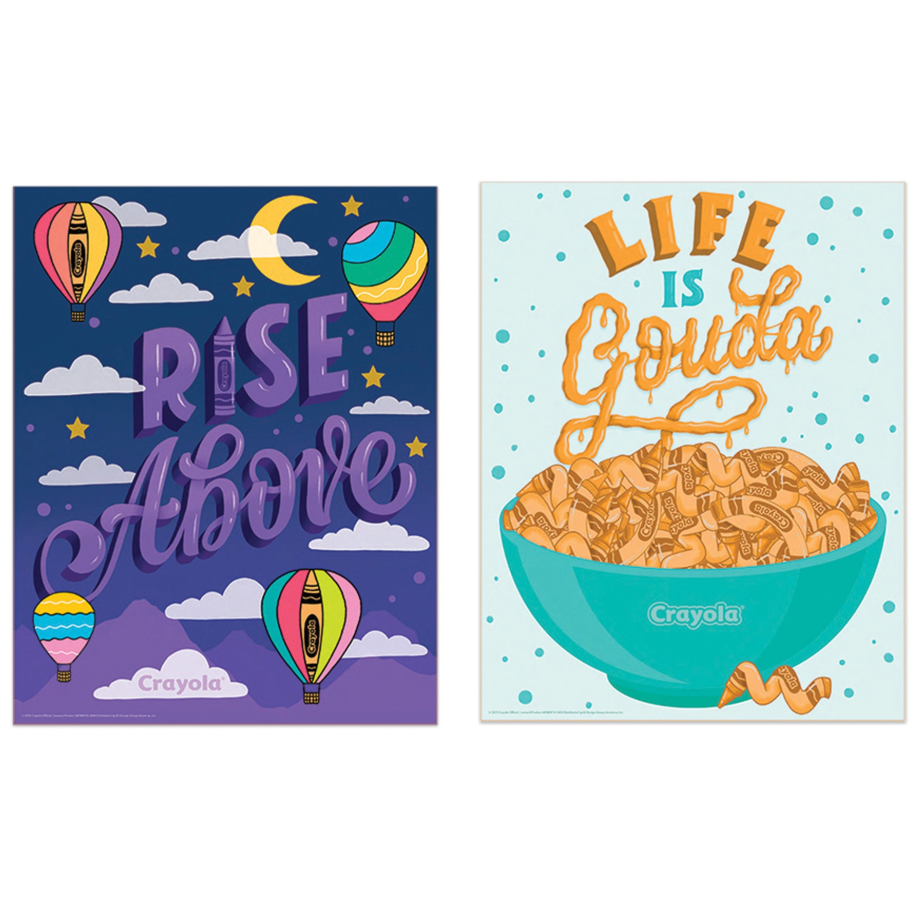 Crayola® Colors of Kindness Mini Poster Set, 8 Posters