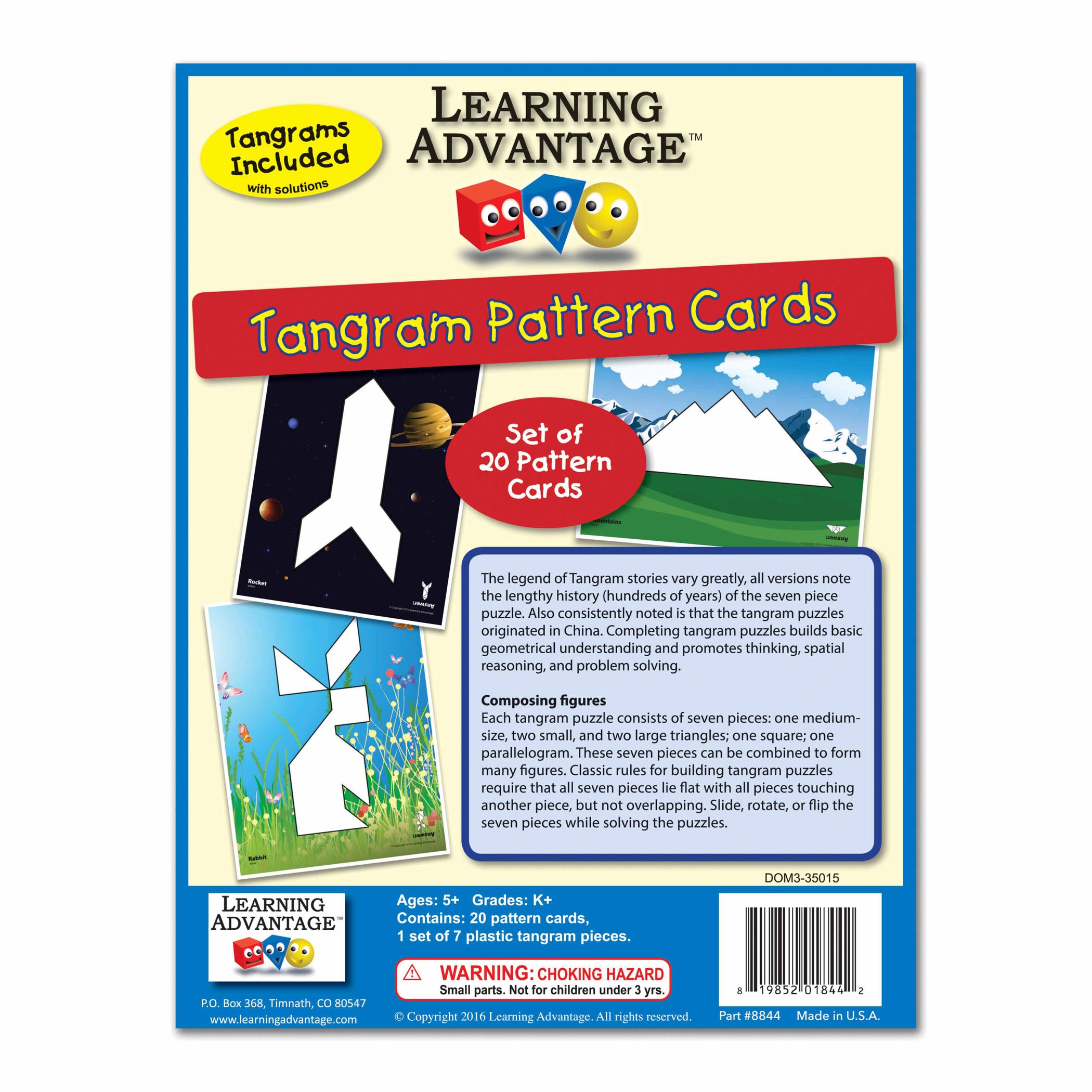 Tangrams and Pattern Cards