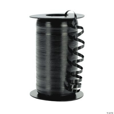 Black Curling Ribbon - 1 Piece
