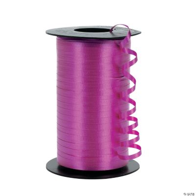Neon Pink Curling Ribbon - 1 Piece