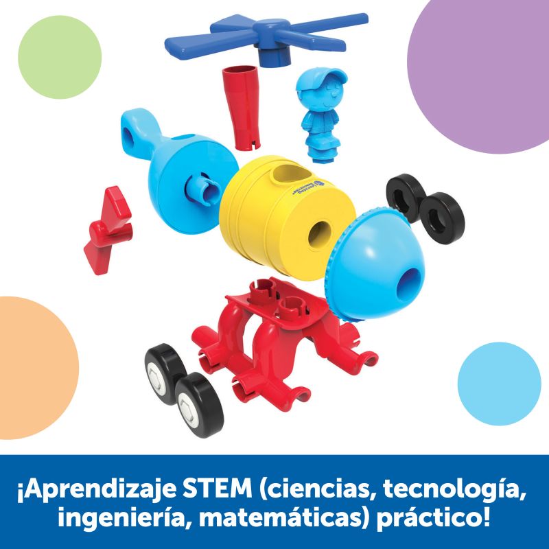 1-2-3 Build It!™ Train/Rocket/Helicopter