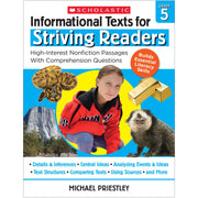 Informational Texts for Striving Readers: Grade 5