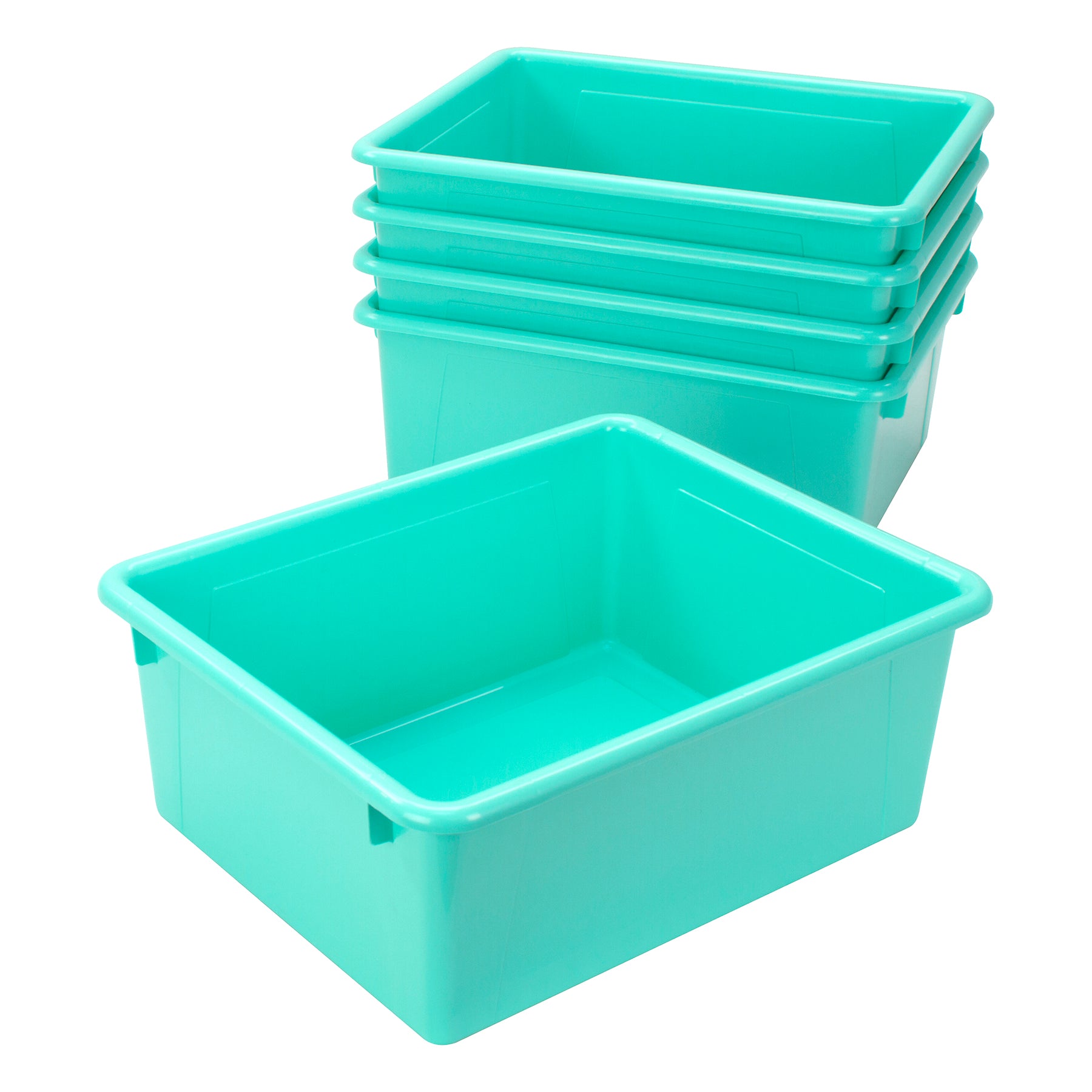 Deep Storage Tray, Teal