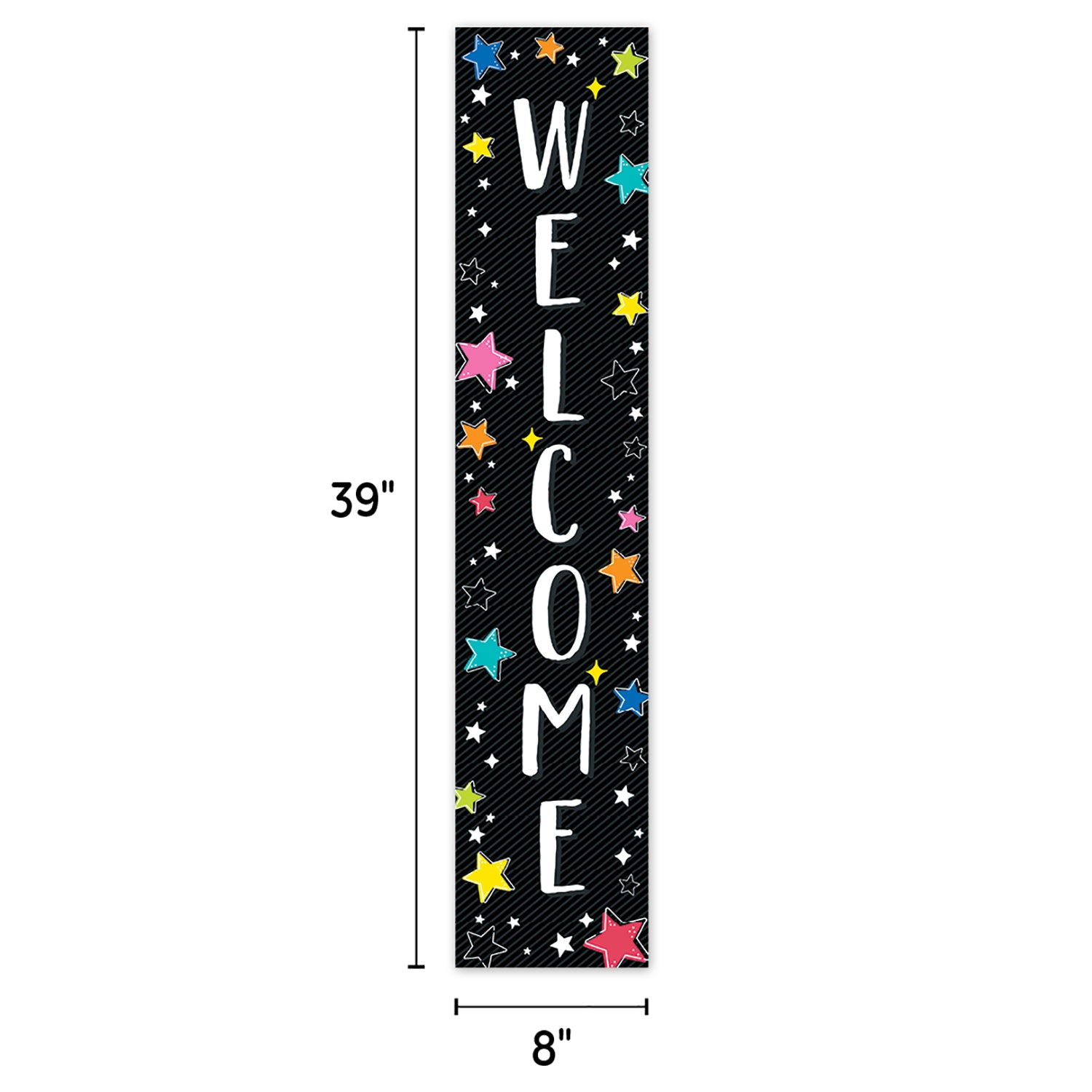 Star Bright Welcome Banner, 8" x 39"