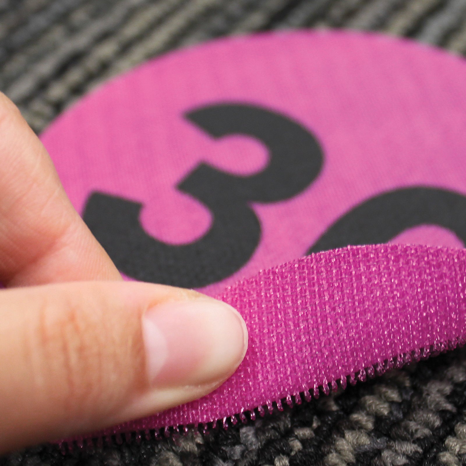 Spot On® Carpet Markers Numbers 1–36 - 4"