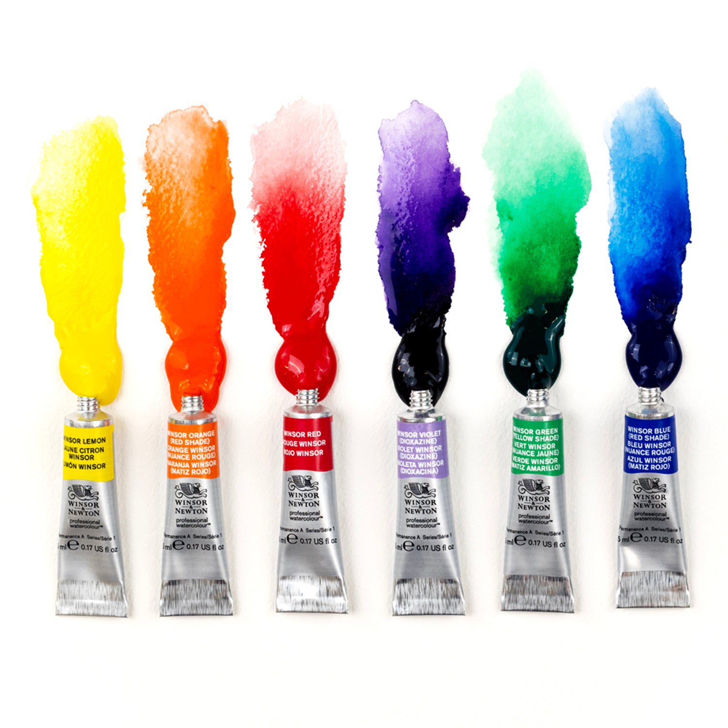 PWC - 6 x 5ml Tube set - Winsor Colours