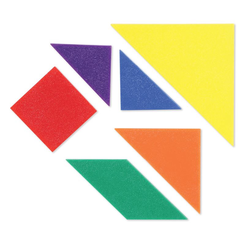 Tangrams Classpack, 6 colors
