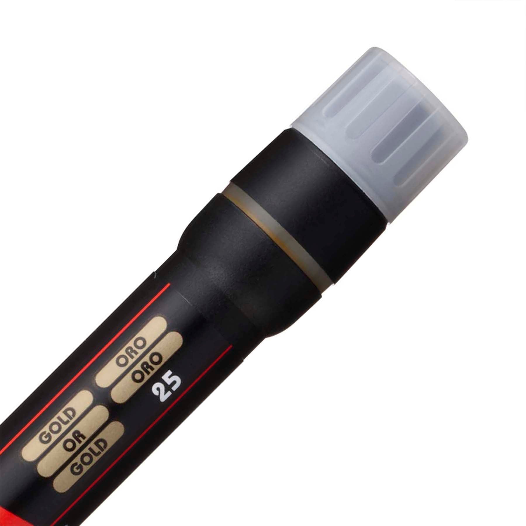 uni® POSCA PCF-350 Water-Based Paint Markers, Brush Tip (1-10mm), Gold