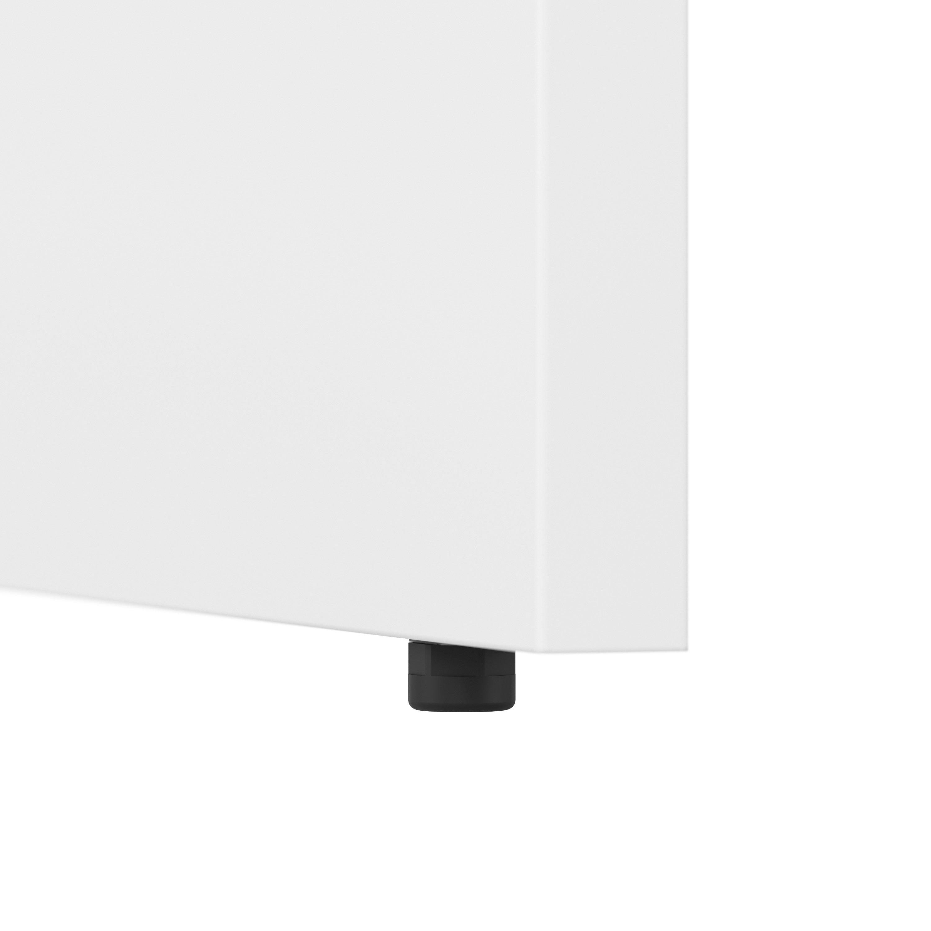 Bush Business Furniture Studio C 66W x 30D Office Desk in White - 65.98" Width x 29.37" Depth x 29.84" Height