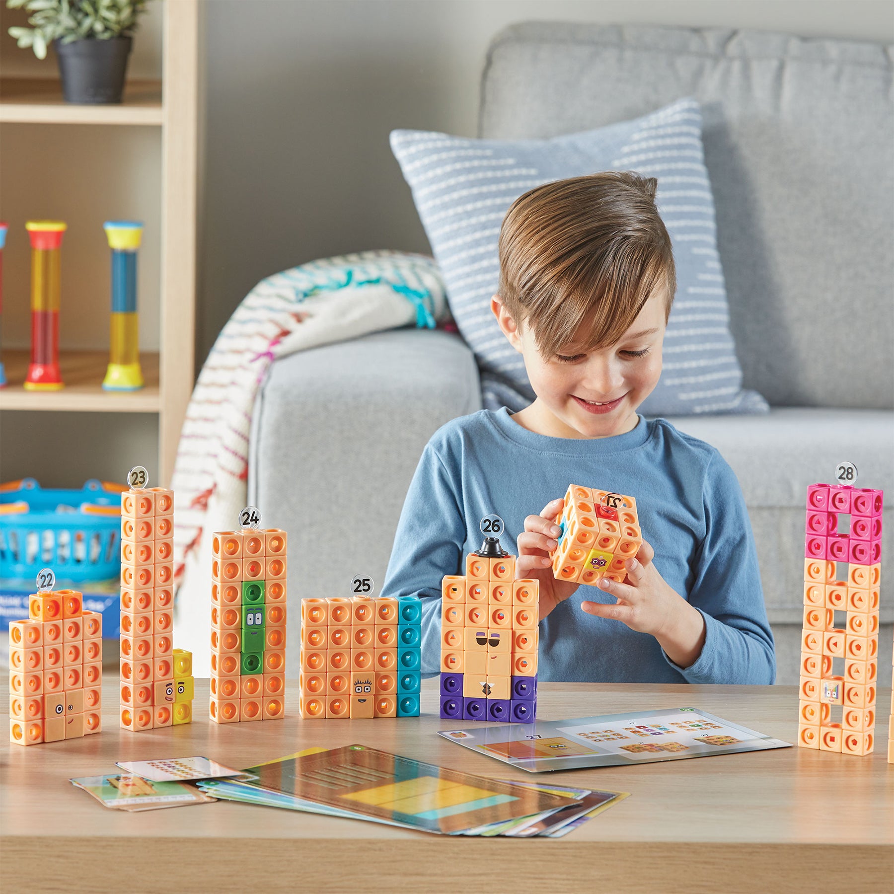Mathlink® Cubes Numberblocks® 21–30 Activity Set