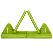 Jaxx Zipline Playscape Imaginative Furniture Playset for Creative Kids, Original Set, Lime