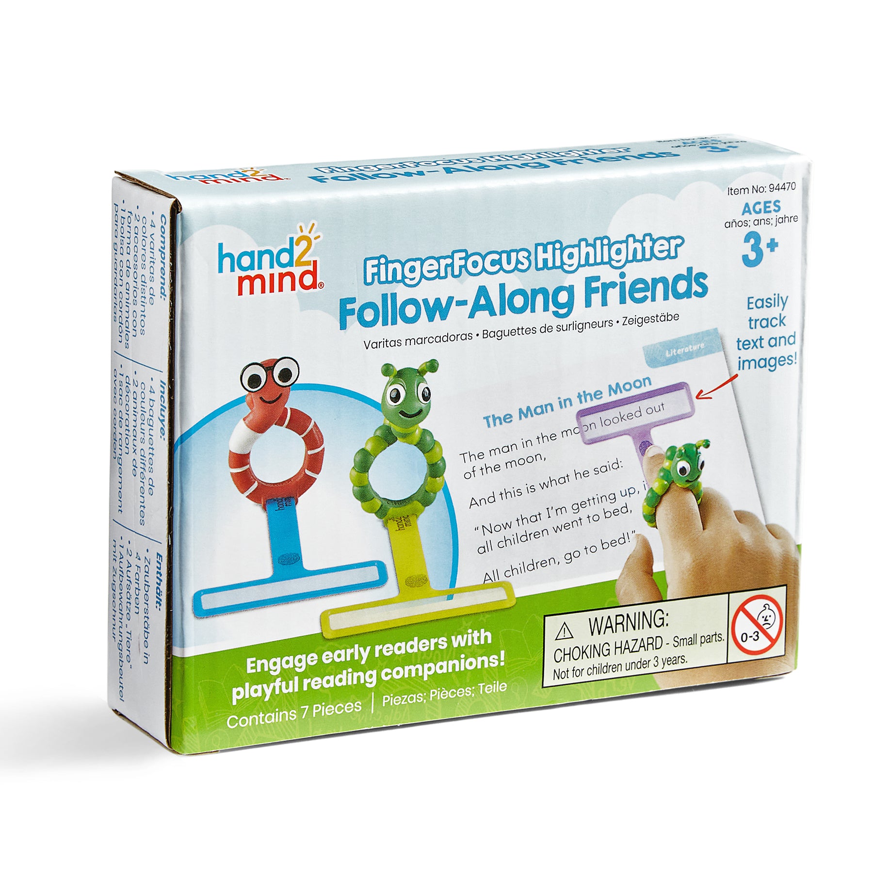 FingerFocus® Highlighter Follow-Along Friends