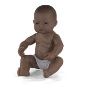 Anatomically Correct Newborn Doll, 15-3/4", Hispanic Girl