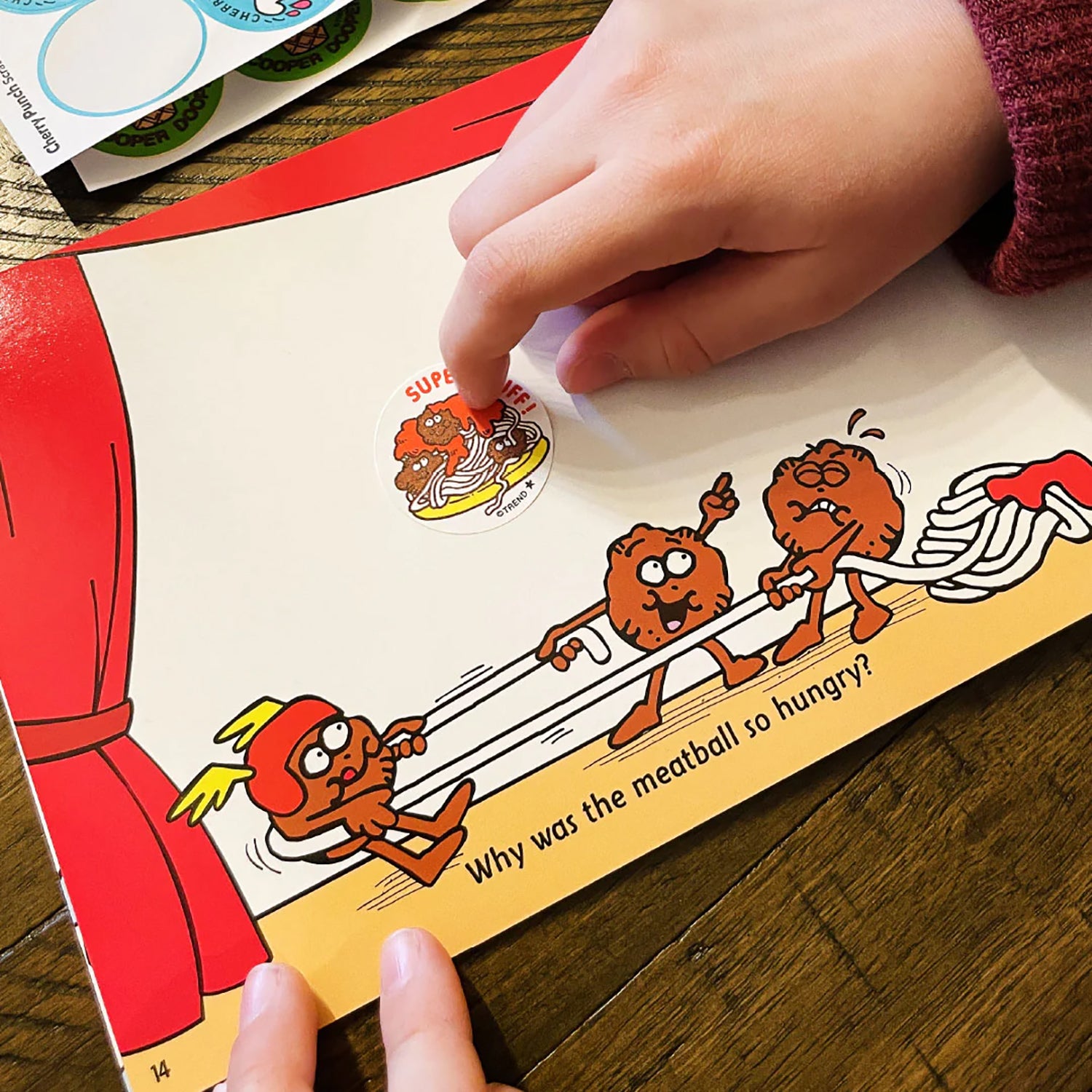 All in Good Pun Sticker Collector Album, 16 Pages, 8.5" x 5.5"