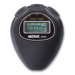 310 Silent Stopwatch, Black