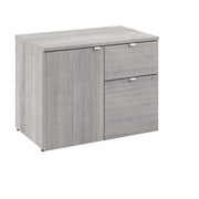 Bush Business Furniture Stratus&nbsp;30W Office Storage Cabinet with Drawers in Platinum Gray - 31.26" Width x 19.61" Depth x 24.15" Height
