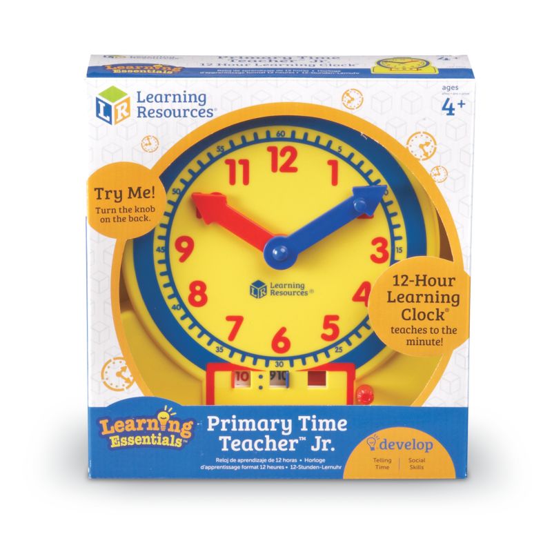 Primary Time Teacher™ 12-Hour Junior Learning Clock®