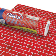 Bulletin Board Art Paper, Tu-Tone™ Brick, 48" x 50', 1 Roll