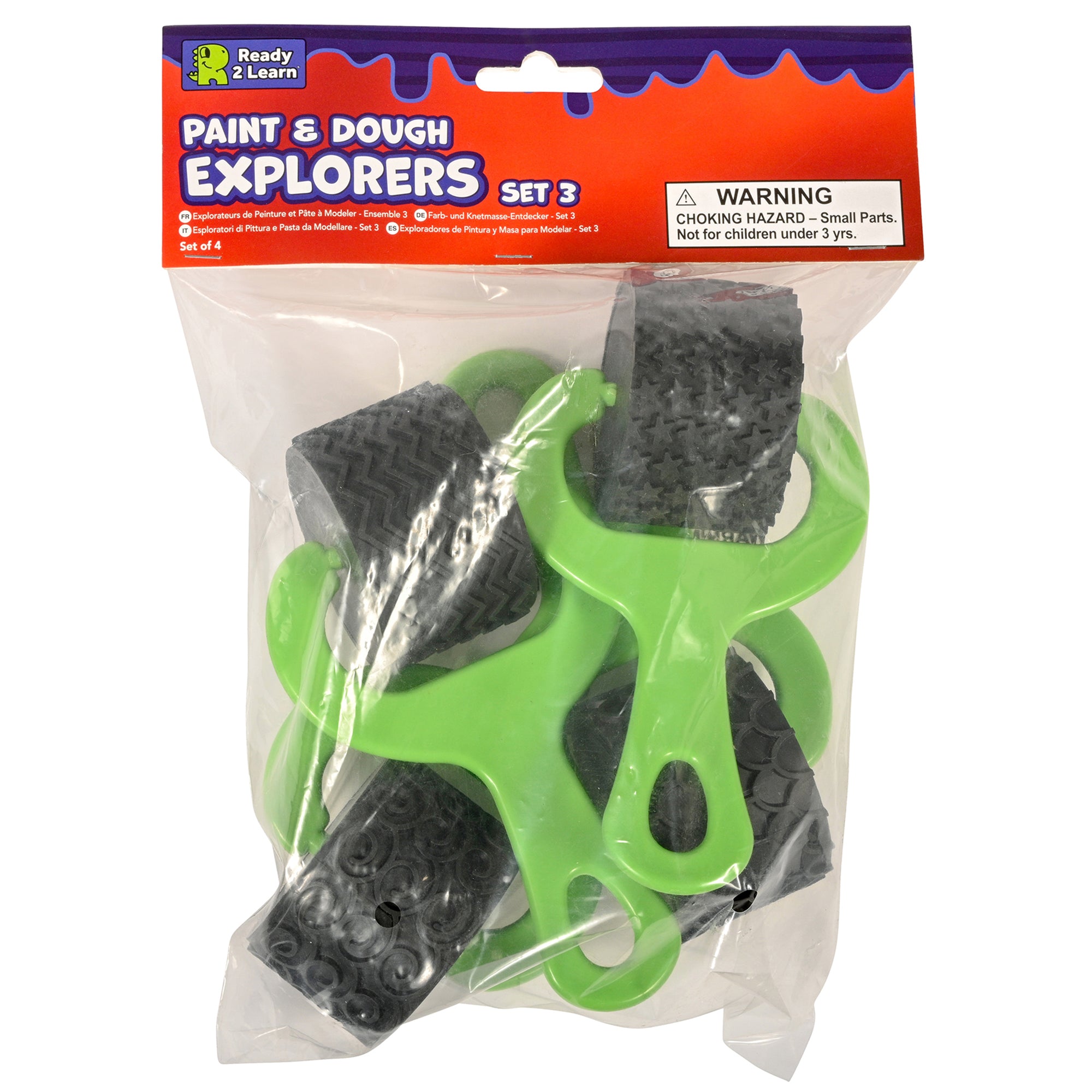Paint & Dough Explorers-Set 3-Set of 4