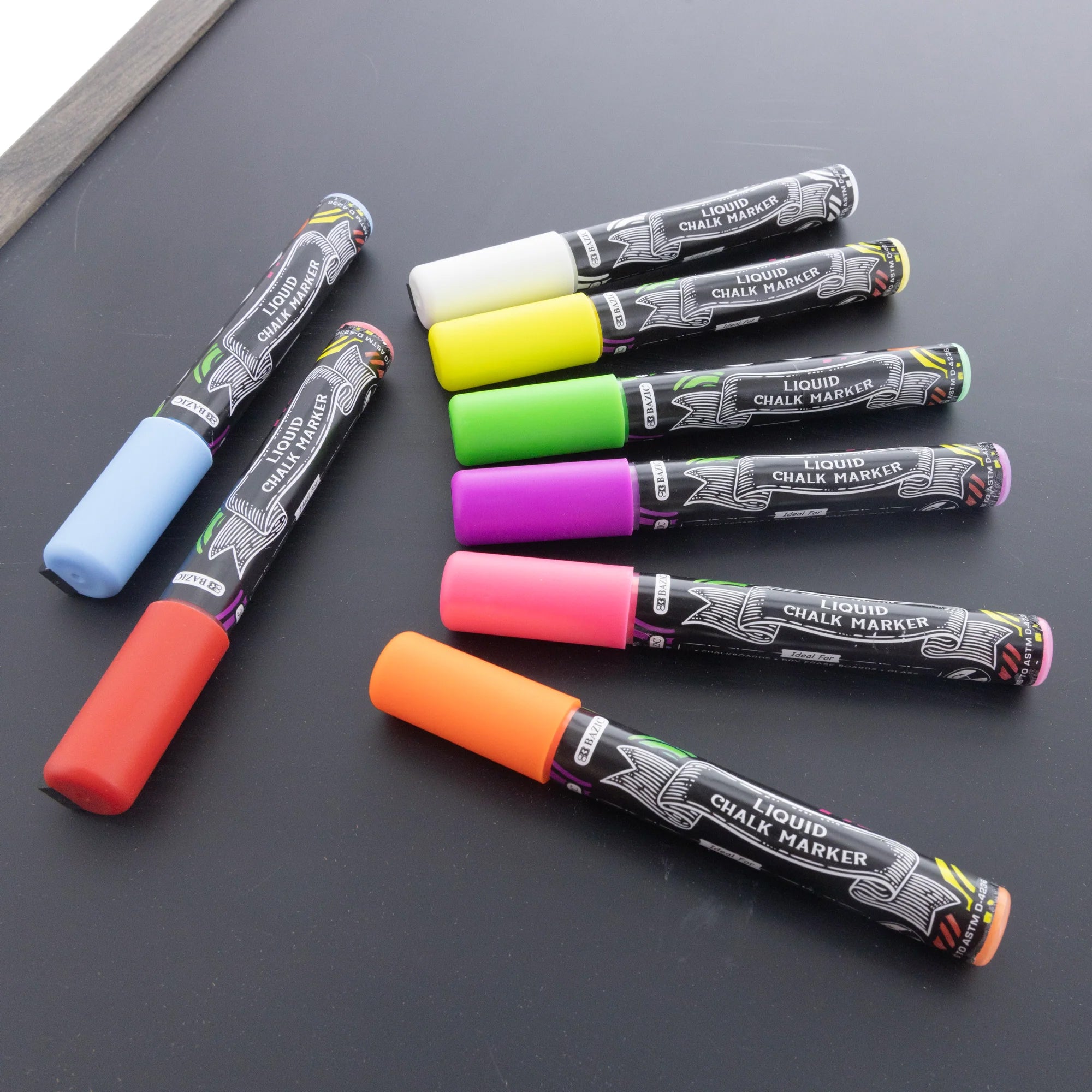 Liquid Chalk Wet Erase Markers, Pack of 8