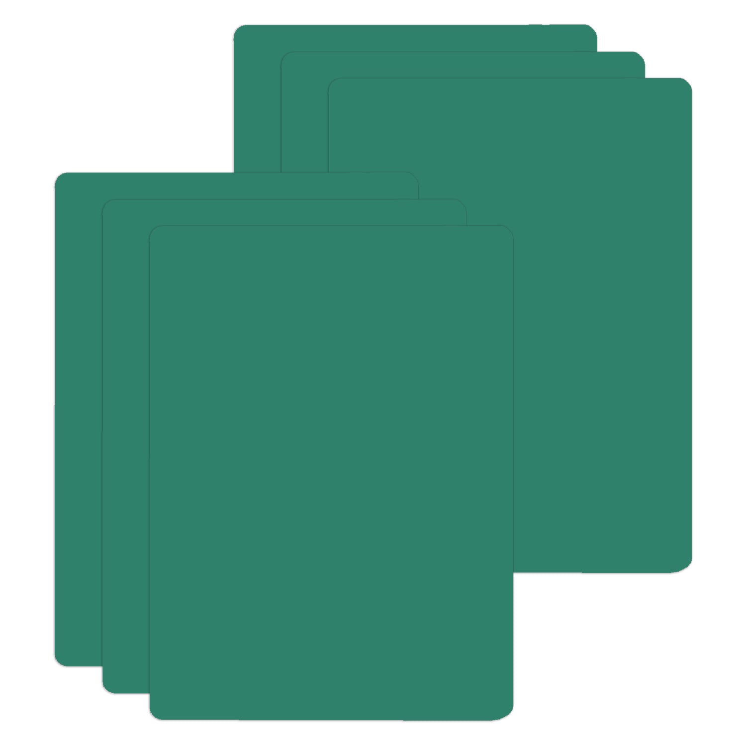 Green Chalk Board, 9.5" x 12", Pack of 6