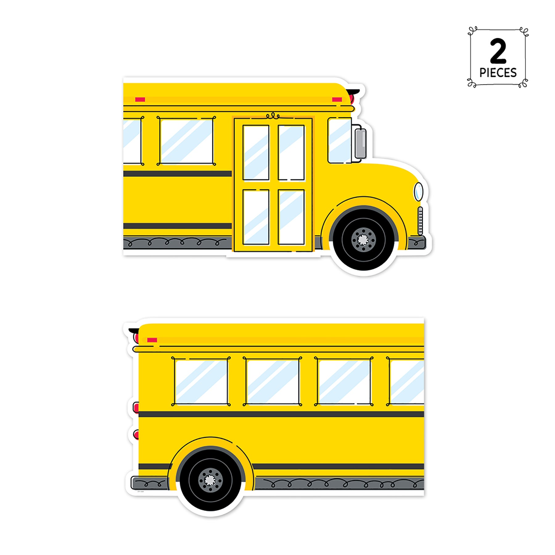 Core Decor School Bus Giant Banner, 65-3/8" x 21-1/4"