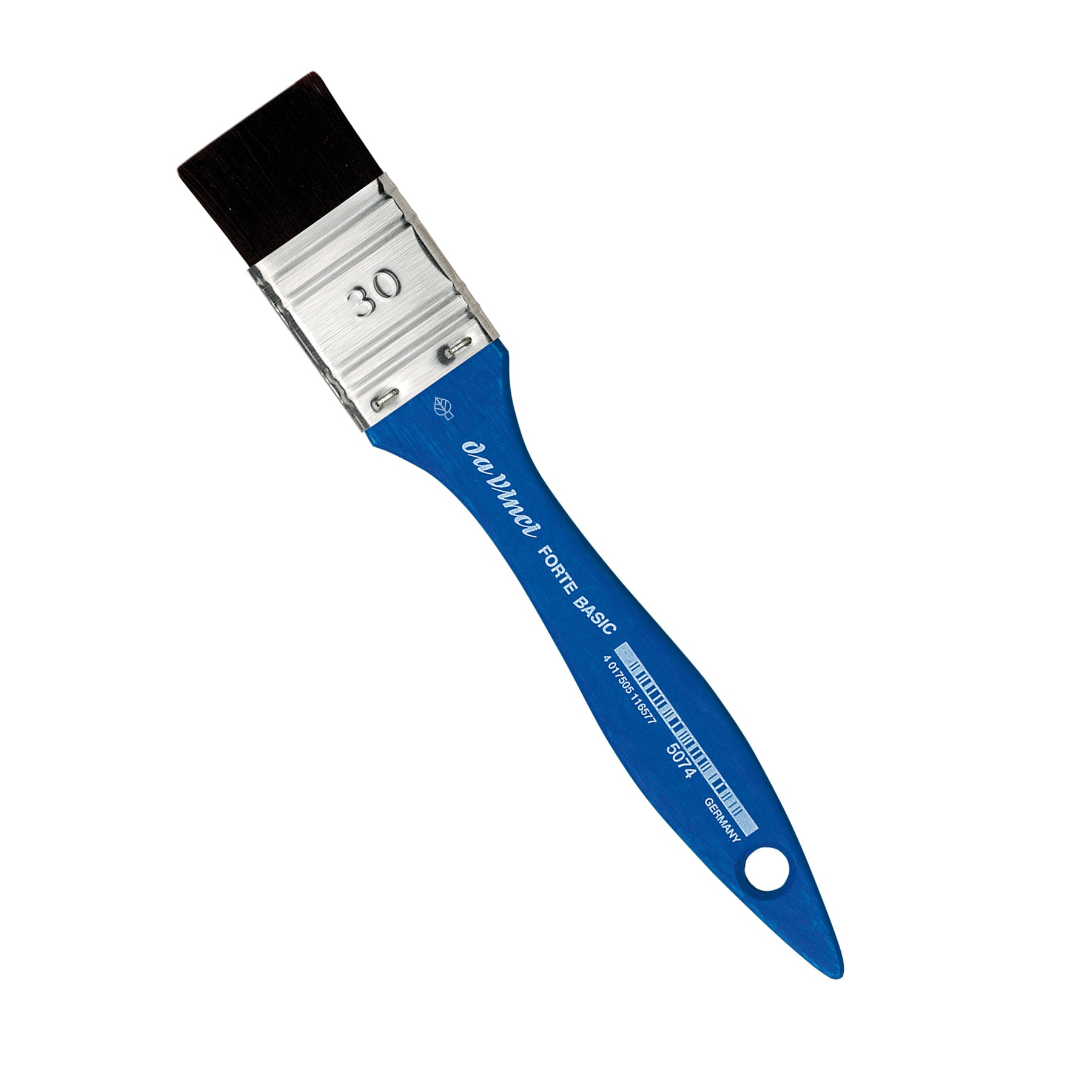 FORTE BASIC Mottler Brush, Synthetic, Acrylic, Flat, Series 5074, Size 30