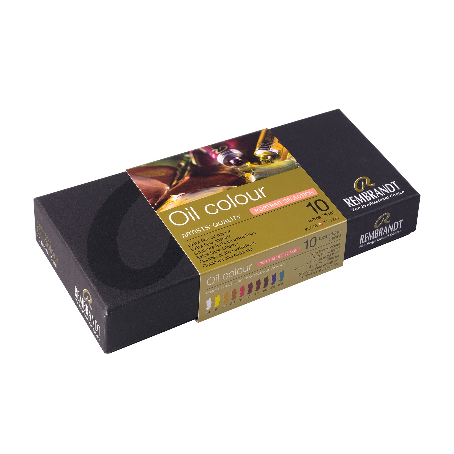 Oil Color Portrait Set, 10 x 15mL