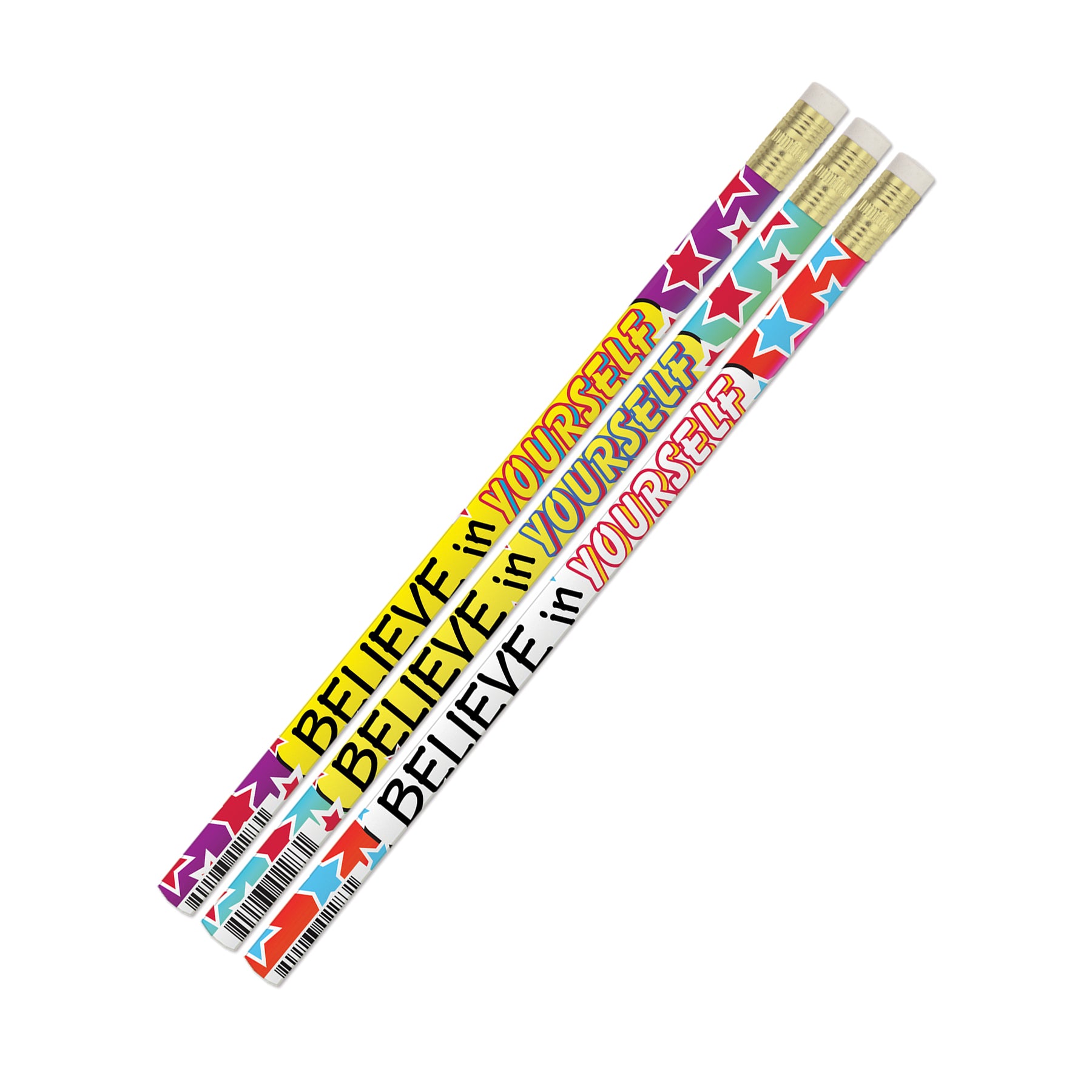 Believe In Yourself Motivational Pencil, Pack of 144