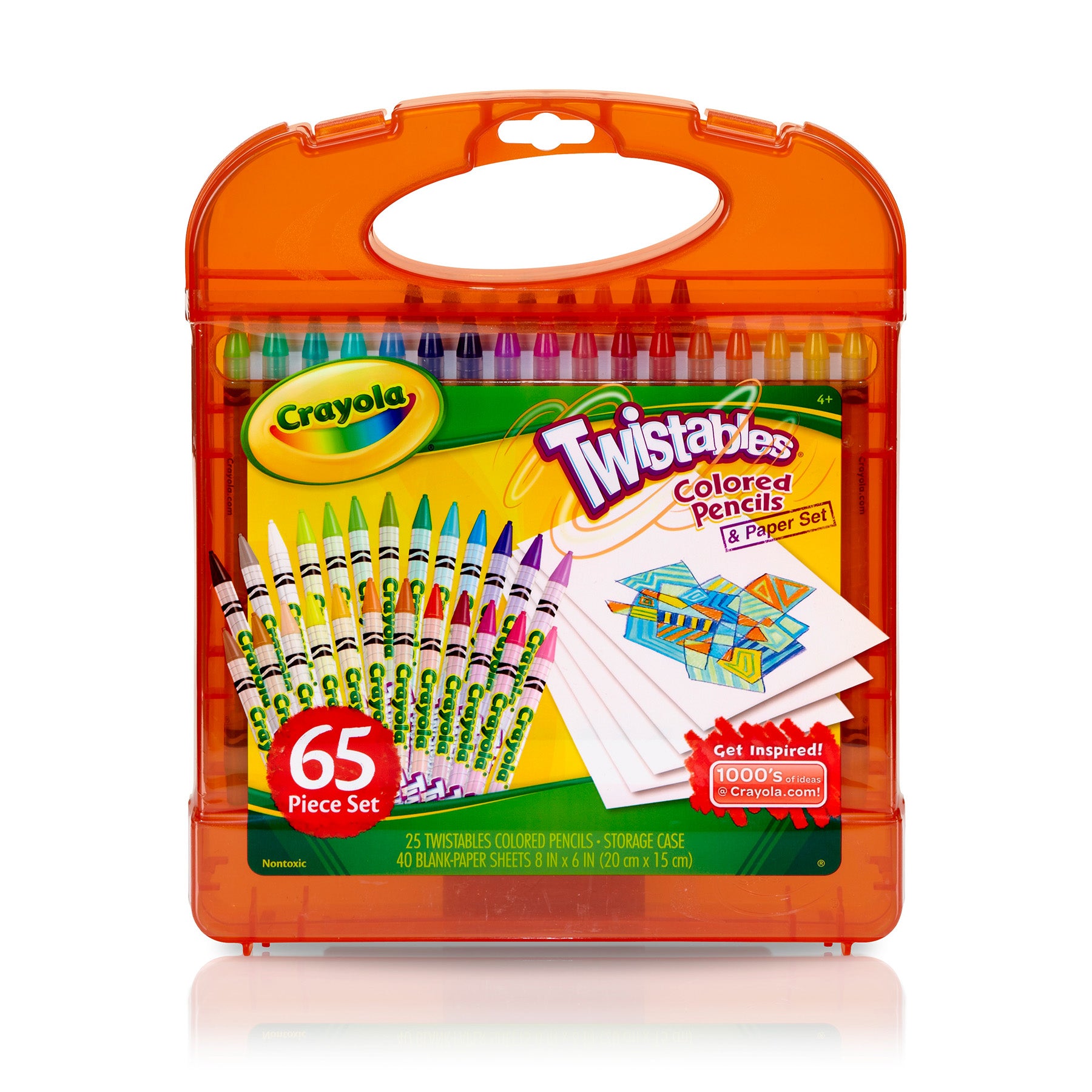 Twistables® Colored Pencils & Paper Set, 65 Pieces