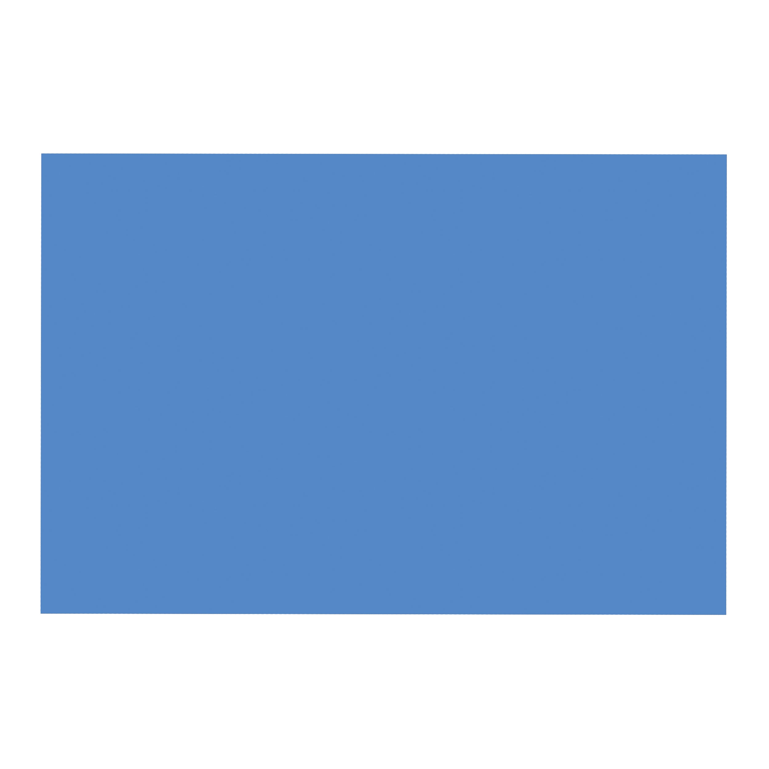 Construction Paper, Medium Weight, Bright Blue, 12" x 18", 50 Sheets