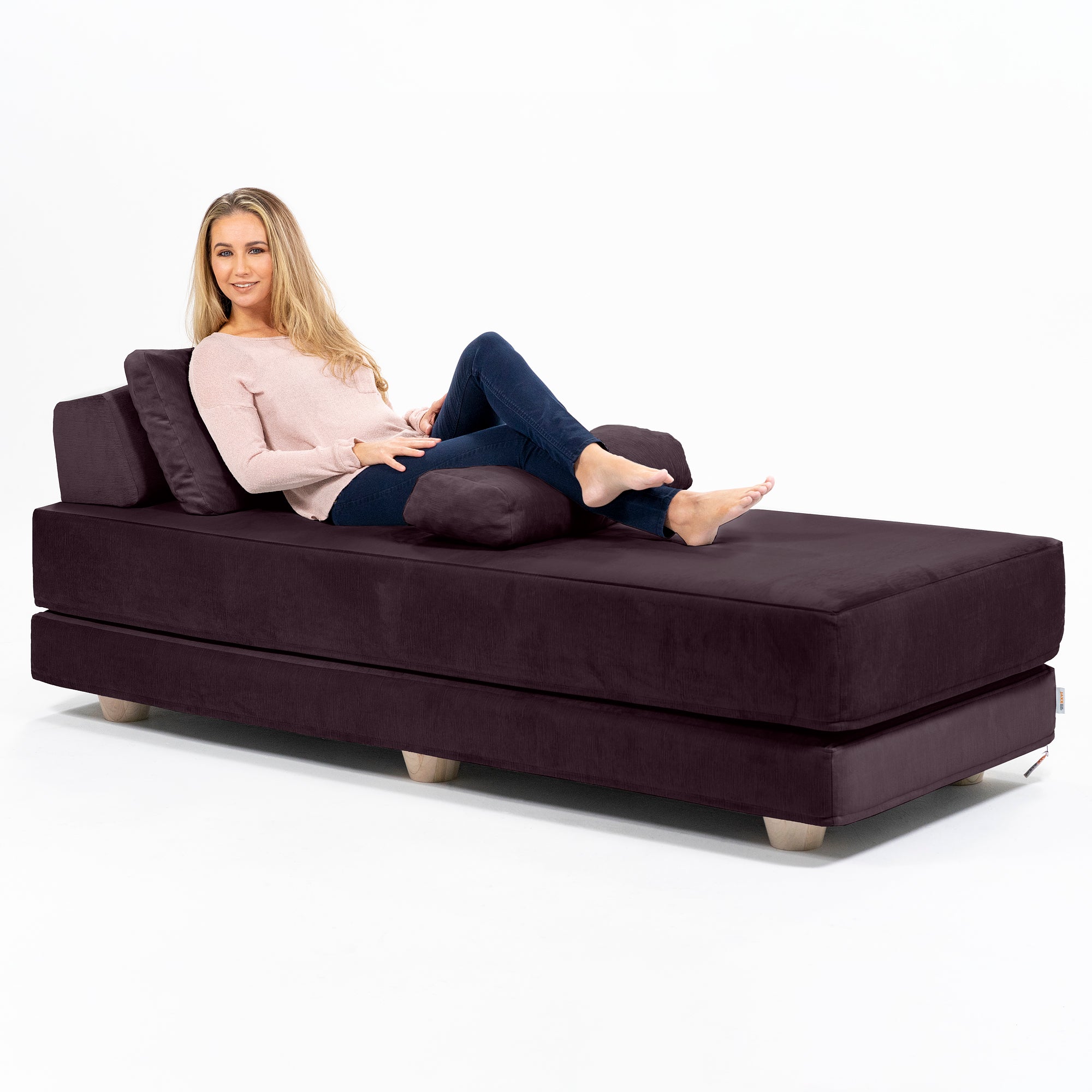 Jaxx Balshan Chaise Lounge Daybed, Pinot