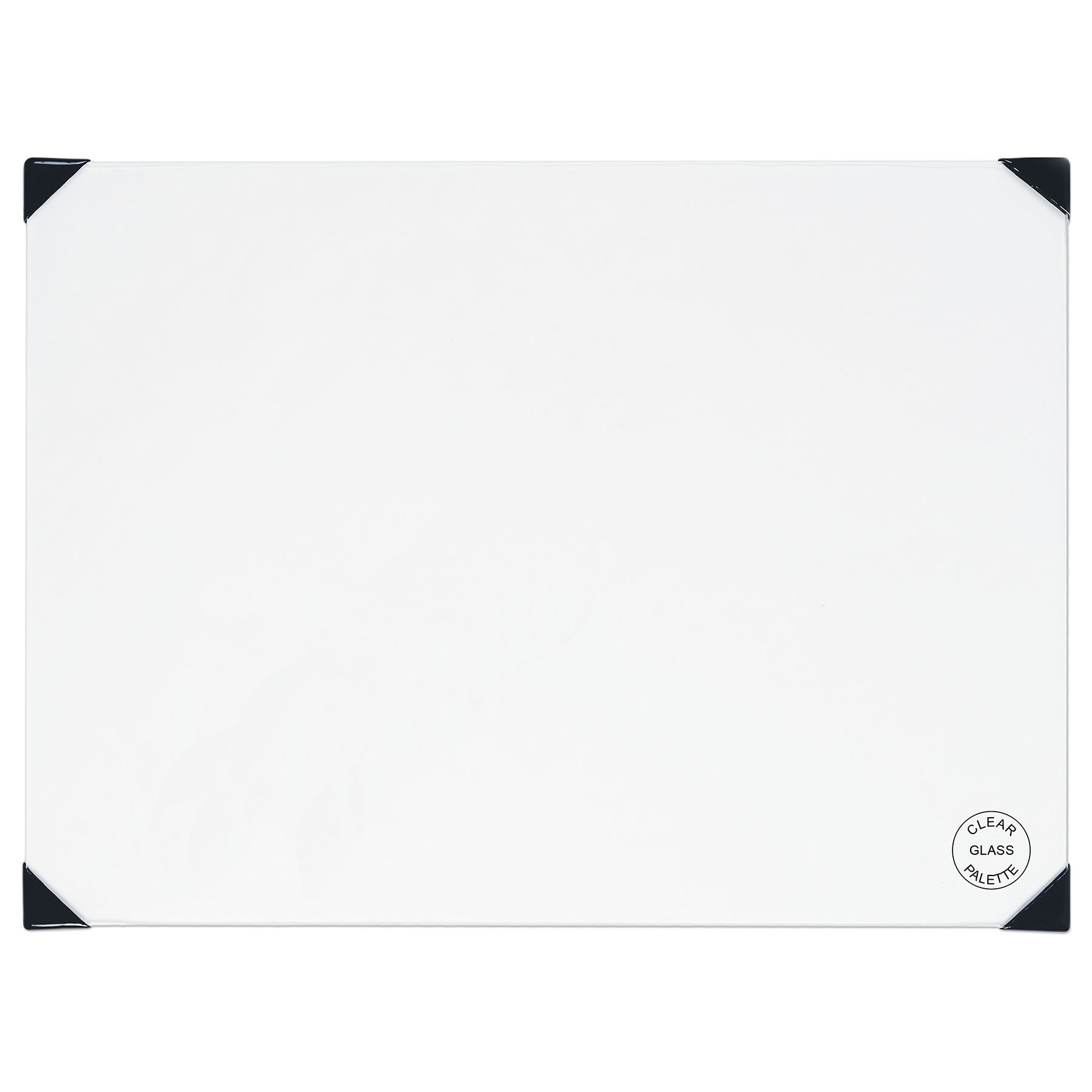 POSH table top palette Glass Clear 12x16
