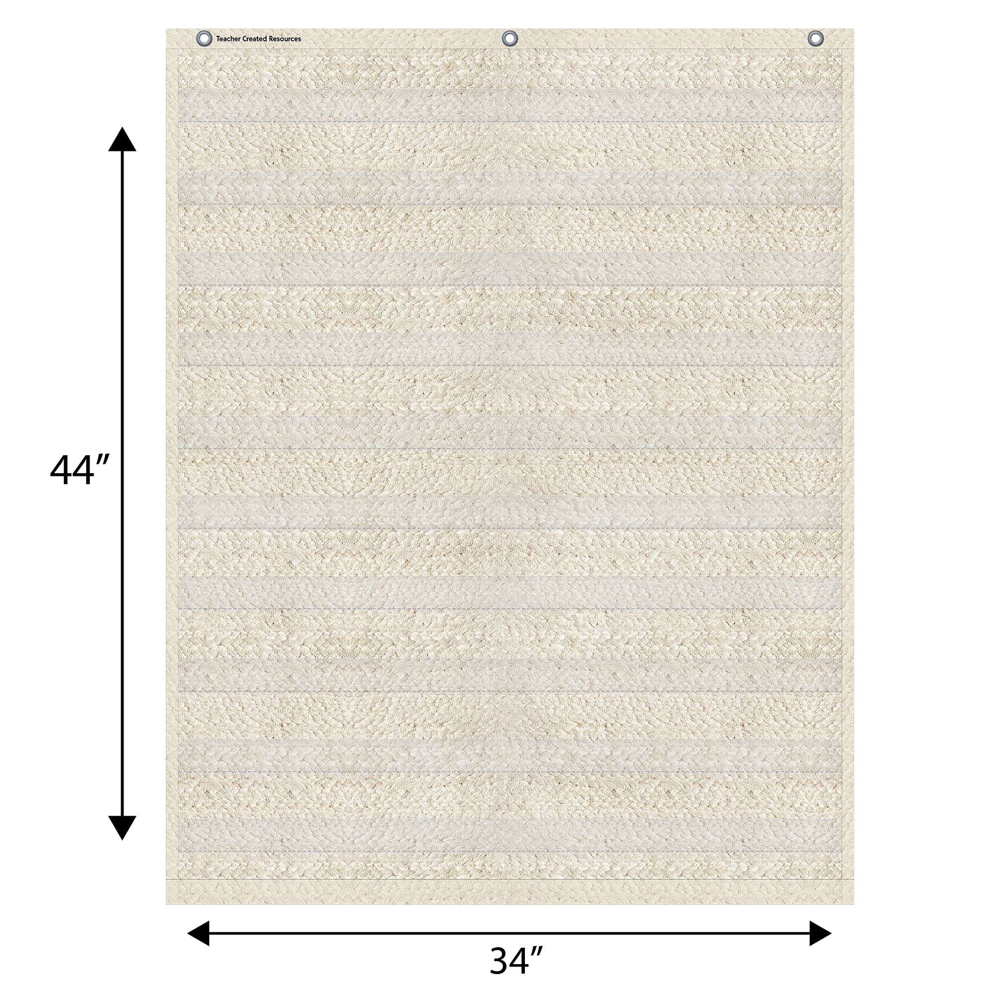 Woven 10 Pocket Chart, 34" x 44"