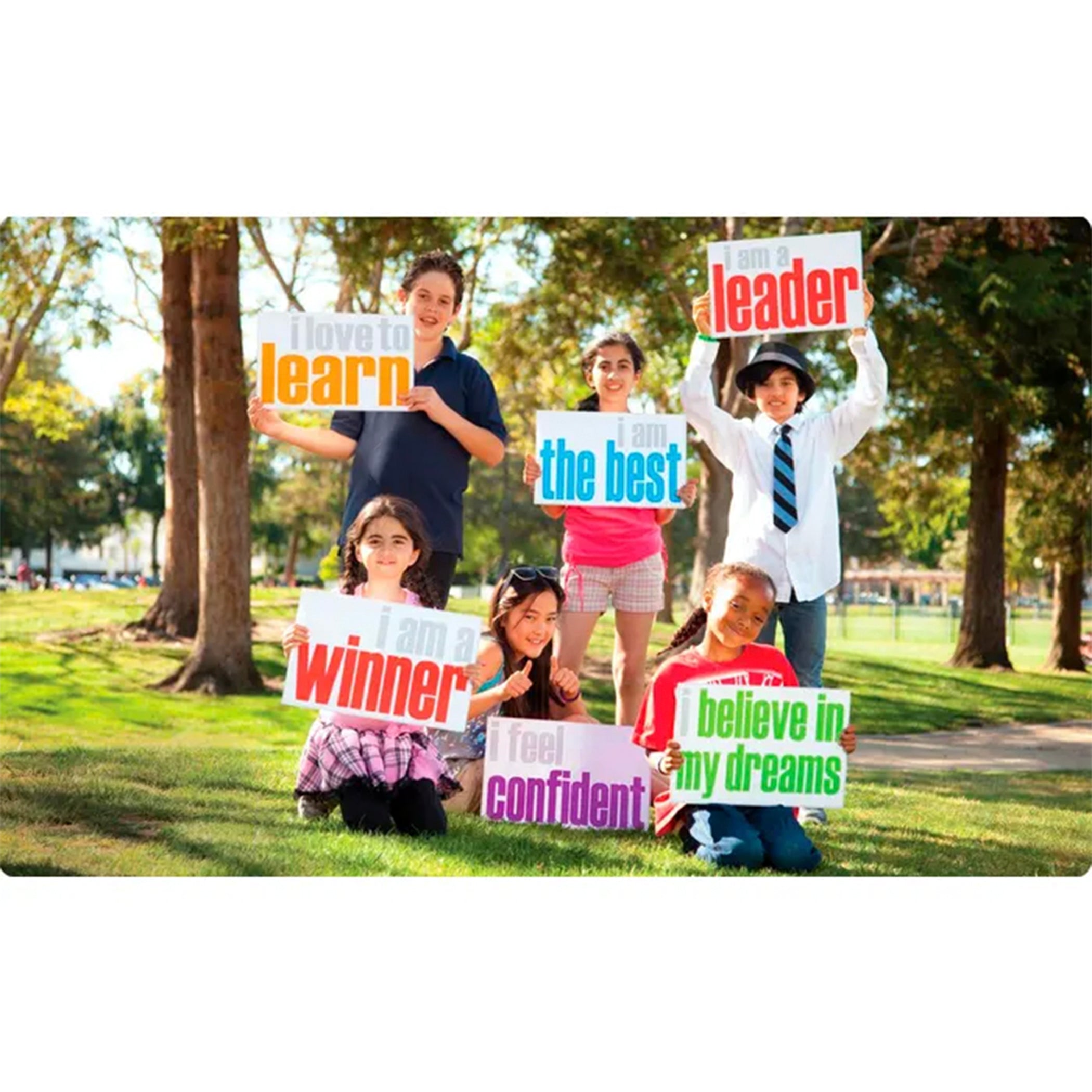 Card Stock Posters, Set of 30, English
