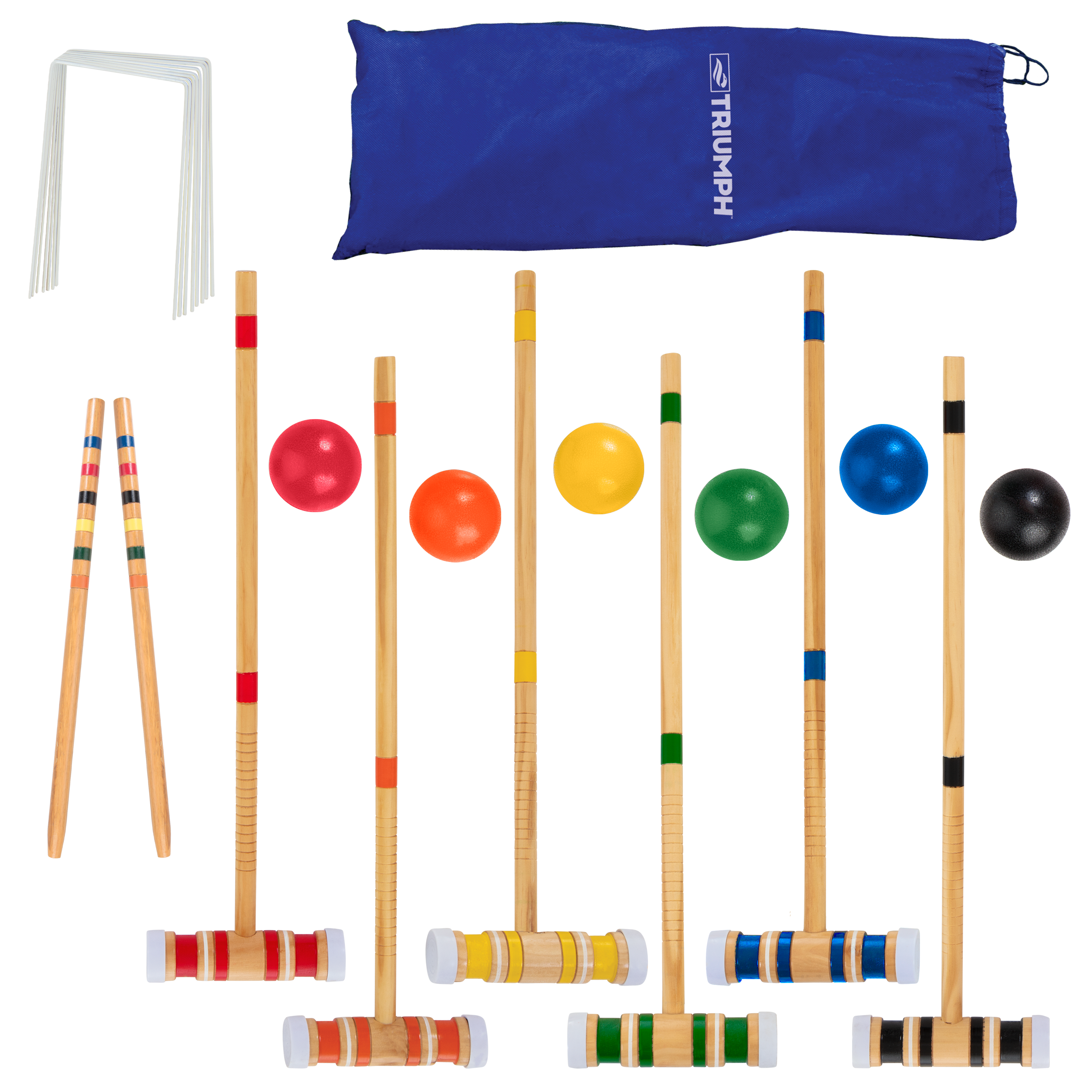 Triumph Six-Player Croquet Set