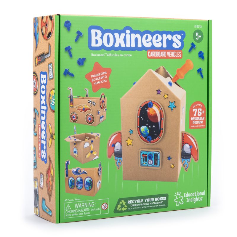 Boxineers™ Cardboard Vehicles