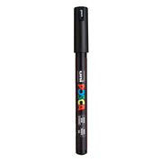 uni® POSCA PC-1MR Water-Based Paint Markers, Extra Fine Tip (0.7mm), Black
