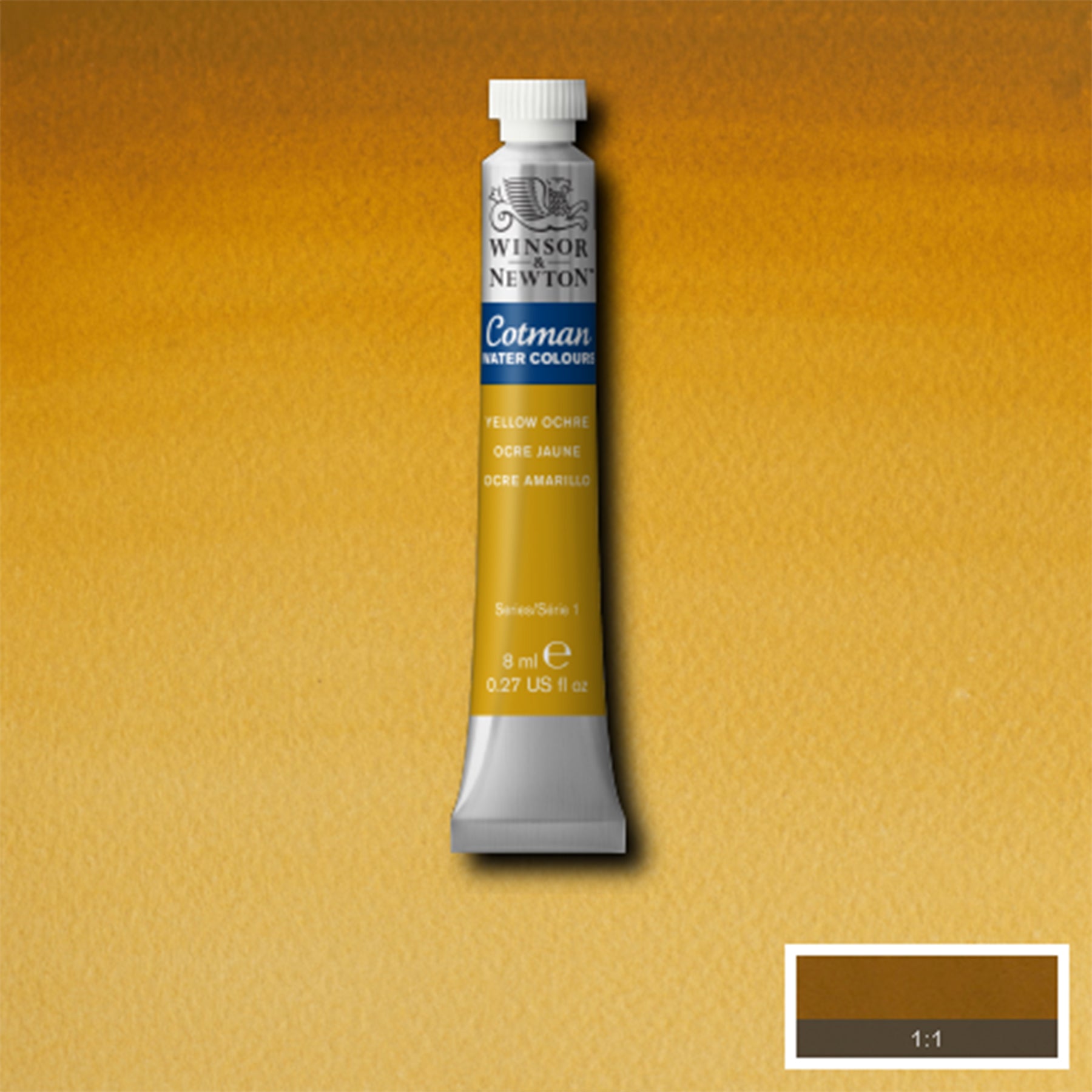 CWC 8ml tube - Yellow Ochre