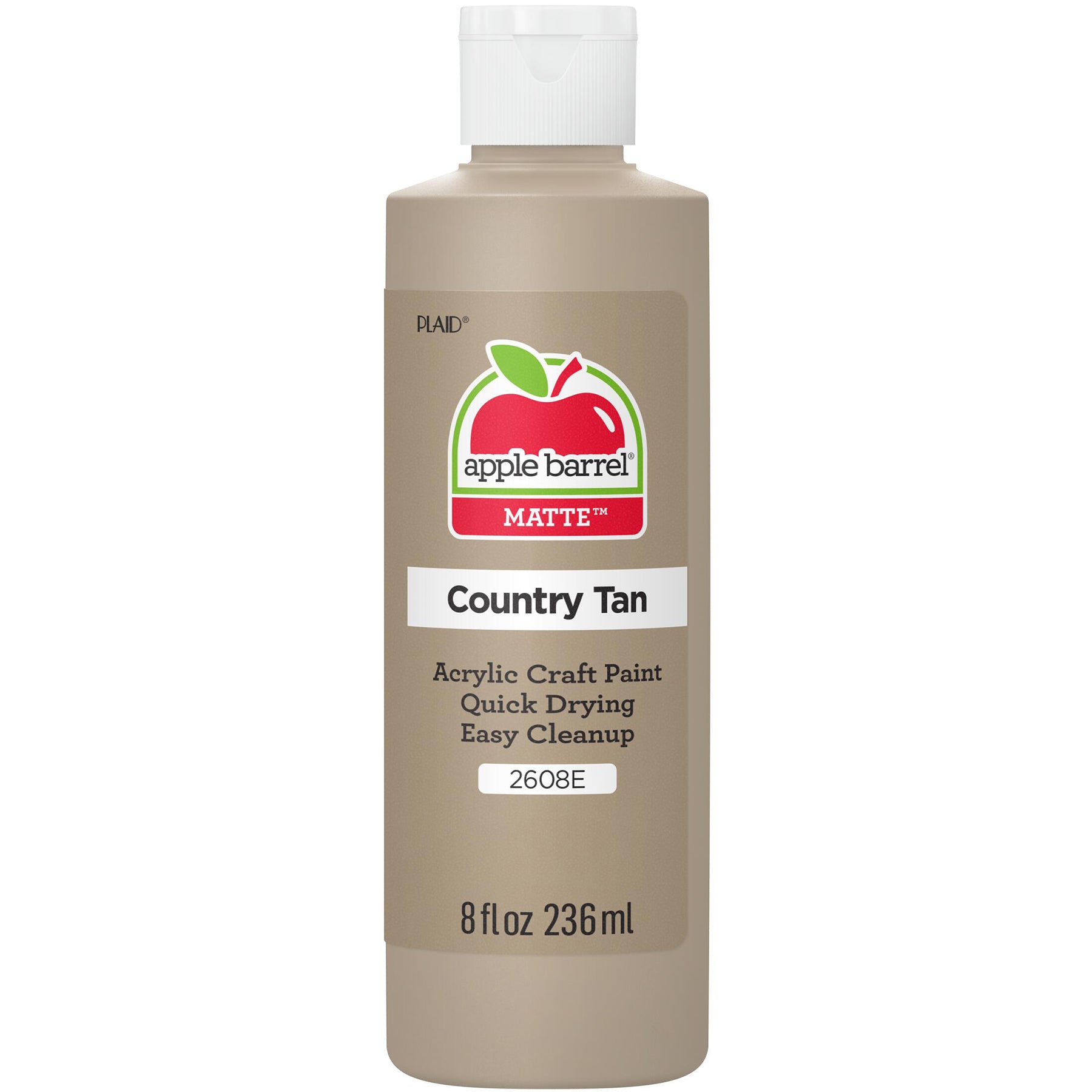 Acrylic Paint Matte, 8oz., Country Tan