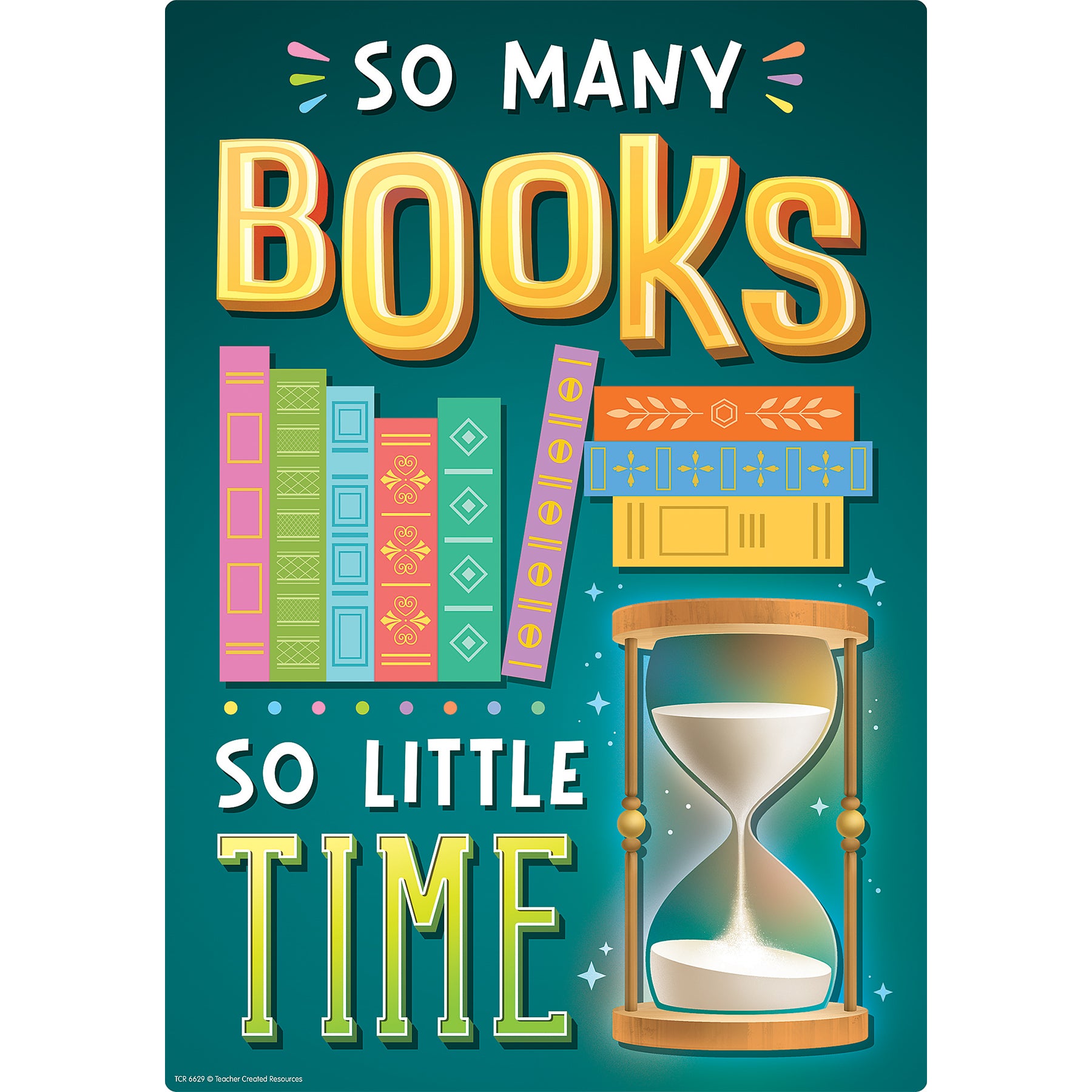 Reading Is Fun Small Poster Pack, 12 Posters