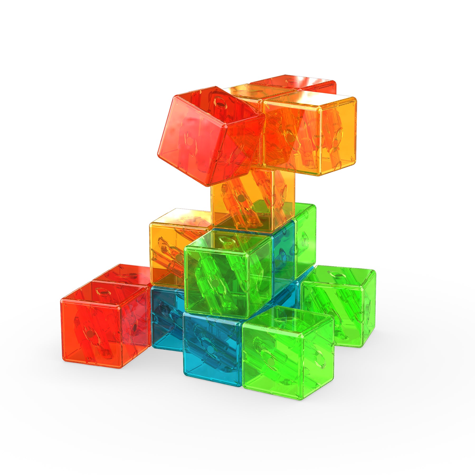 GEOMAG MAGNETIC BLOCKS GEMS 16PCS