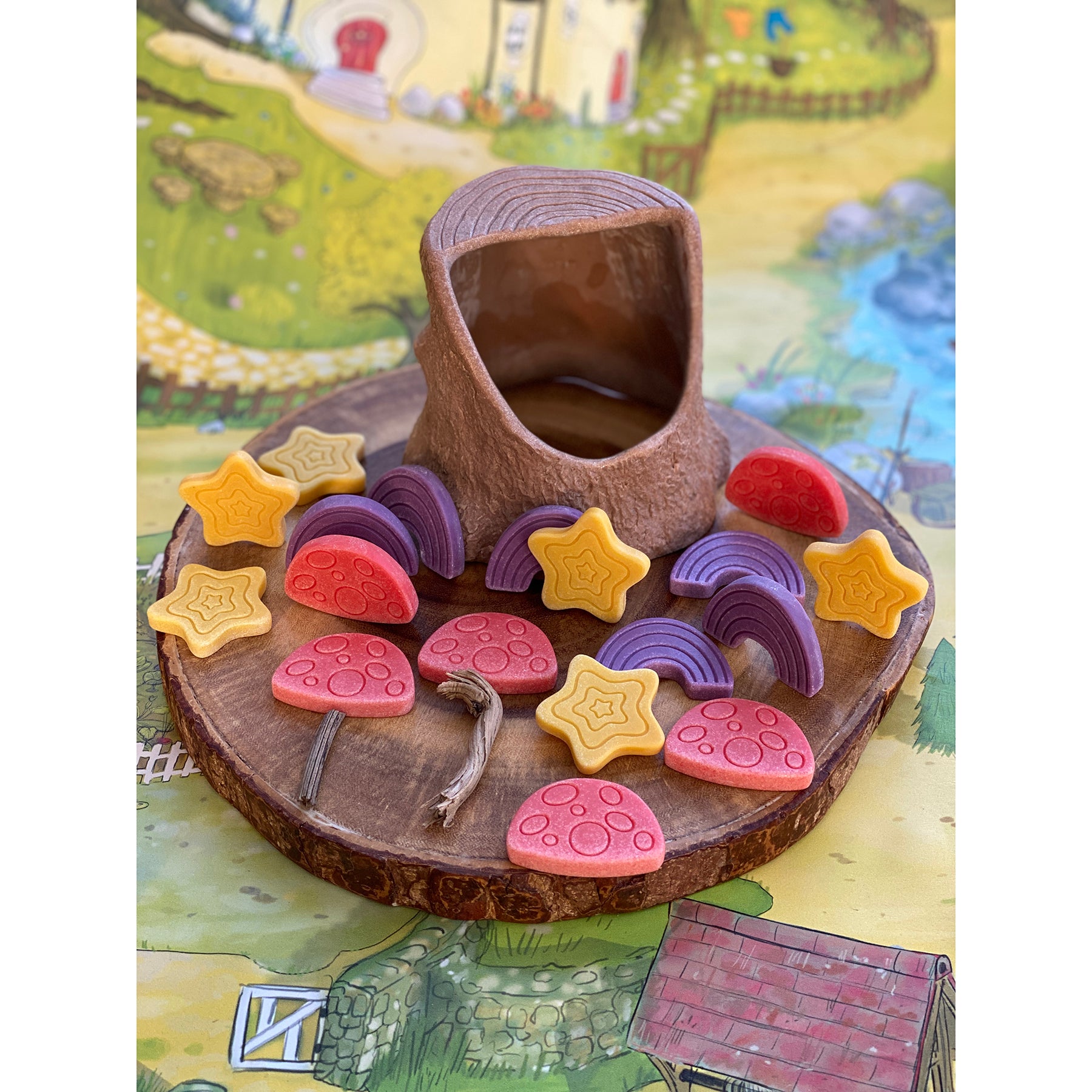Scenery Stones – Fairy Tale Play, Set of 18