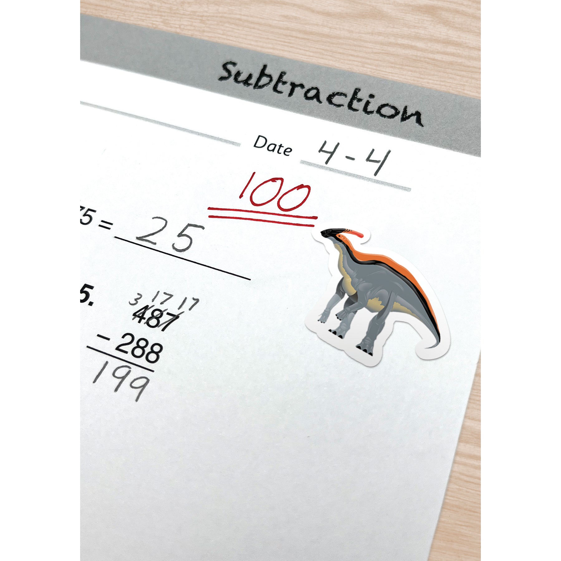 Dinosaurs Stickers, Pack of 120