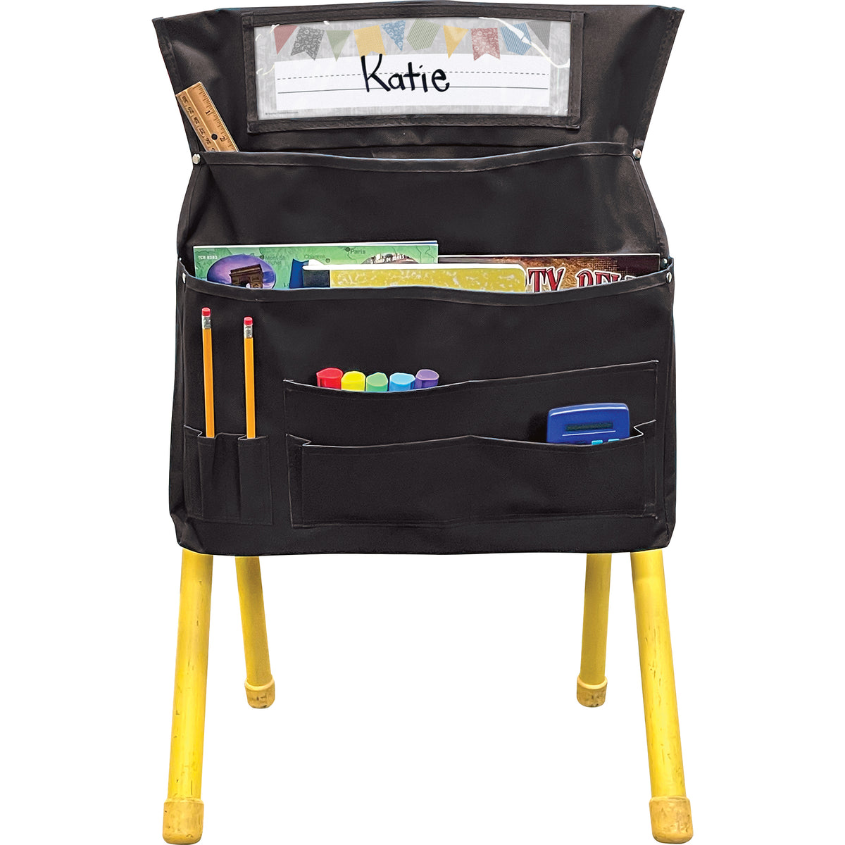 BLACK CHAIR POCKET LARGE