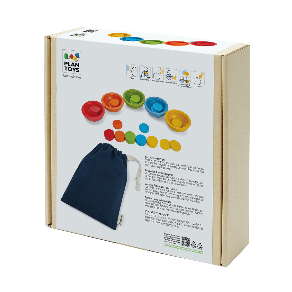 SORT & COUNT CUPS