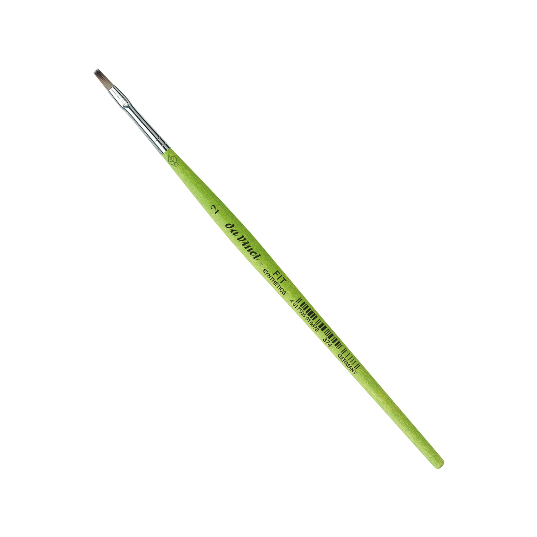 FIT Synthetics Student Brush, Synthetic, Acrylic & Tempera, Flat, Series 374, Size 2