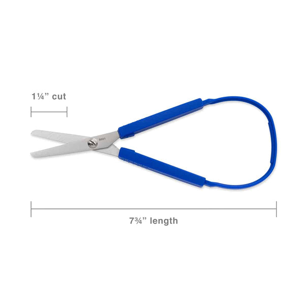 Snippy® Easy Spring Loop Scissors, Blunt Tip